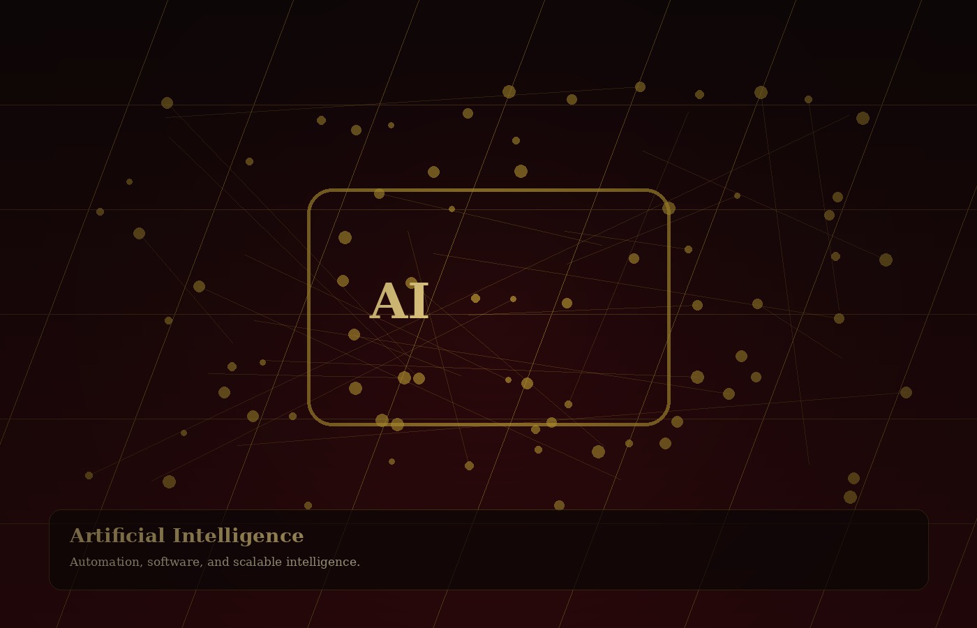 Artificial intelligence and innovation imagery